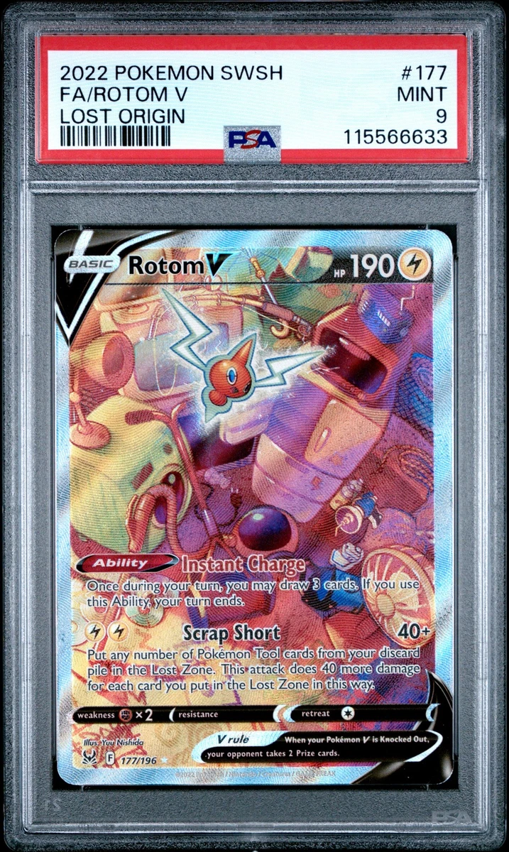 Rotom V 177/196 Swsh11: Lost Origin for sale | eBay Rotom V 177/196 Swsh11: Lost Origin for sale | eBay