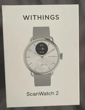 Withings ScanWatch 2 Hybrid Smart Watch Heart Rate, Fitness & Sleep Tracker 38mm