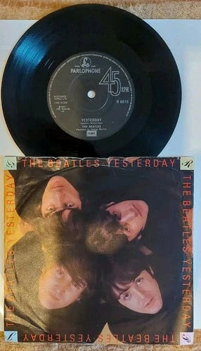 The Beatles-Yesterday /  I SHOULD HAVE KNOWN BETTER   45 RPM pic sleeve