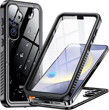 Designed for Samsung Galaxy S24 Case,Waterproof Built-In Lens & Screen Protector
