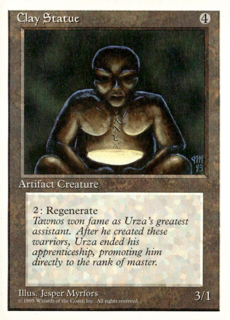 Fourth Edition Clay Statue