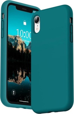 iPhone XS MAX Ozeanblau Bumper Silikon Stoßfest Schutzhülle