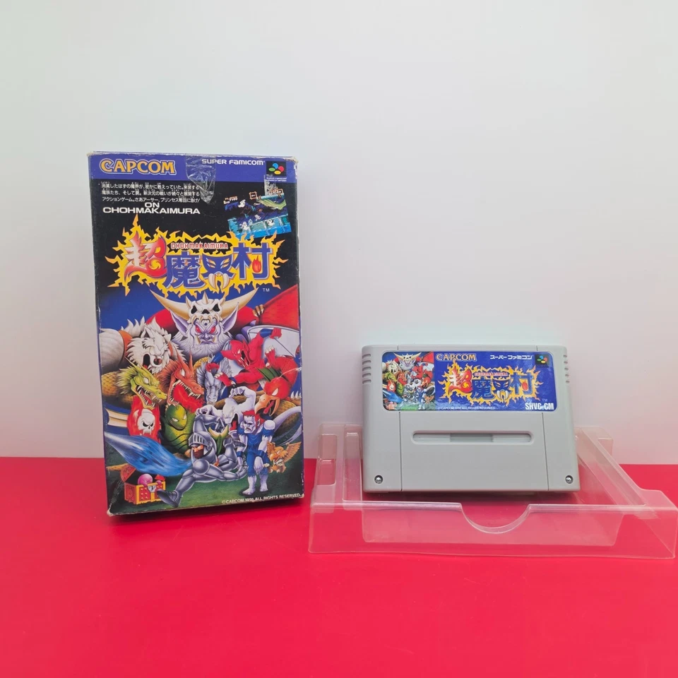 Cho Makaimura ( Super Ghouls'n Ghosts) Super Famicom Snes Jap, foto 3 di 5