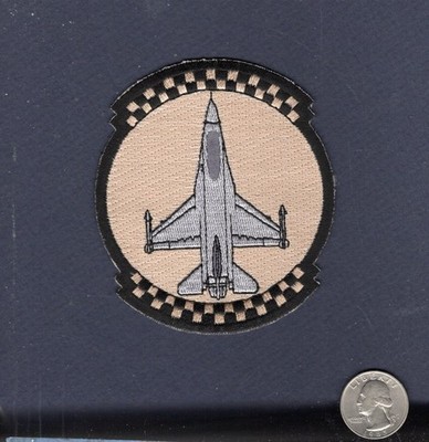 93rd FS MAKOS USAF F-16 Falcon Desert Fighter Squadron Patch