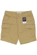 Mos Mosh Shorts Damen kurze Hose Hotpants Gr. W28 Baumwolle Beige #afs19lk