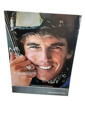 1982 Vintage De Beers Diamond Print Ad Mens Ring Skiing