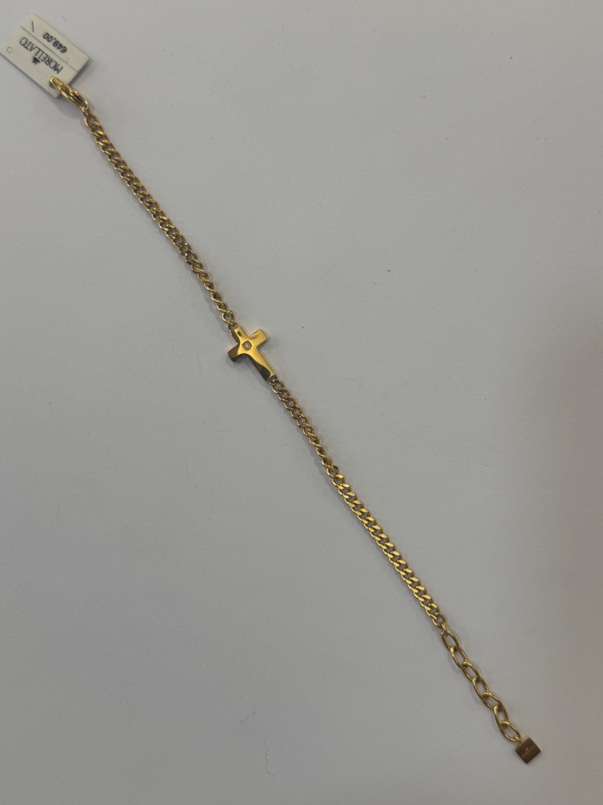 BRACCIALE  MORELLATO DONNA ""TALISMANI "" REF SAVZ08  LAMINATO GIALLO -NUOVO-