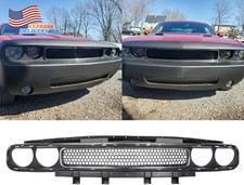 Front Bumper Upper Grille Compatible with 2008-2014 Dodge Challenger Grill