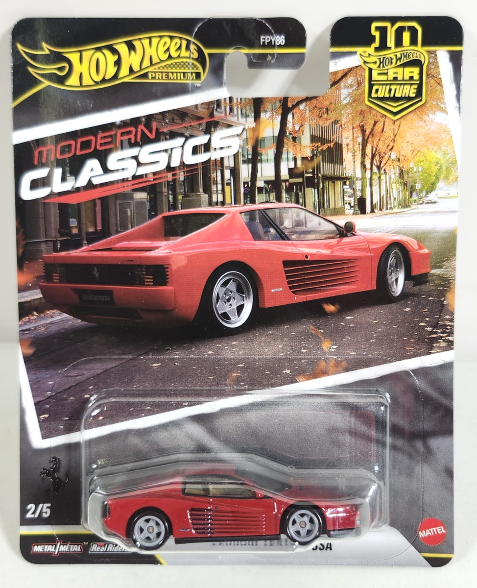 2026 Hot Wheels Premium Car Culture Modern Classics Ferrari