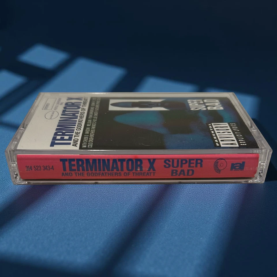 •TERMINATOR X AND THE GODFATHERS OF THREATT ~ SUPER BAD• ~1994 OG PRESSING~ (CAS - Image 4 of 4