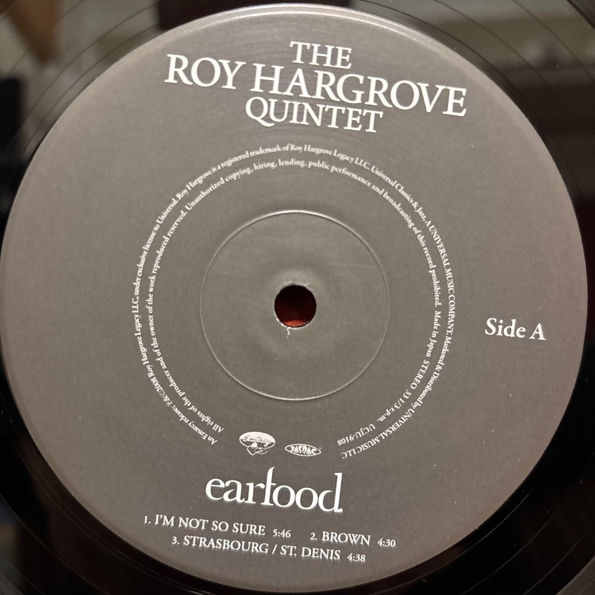 Roy Hargrove Earfood Vinyl Record Jazz Unopened Music Album from