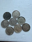 Roosevelt Silver Dimes Lot of 8 1946-1964 Philadelphia Denver Circulated