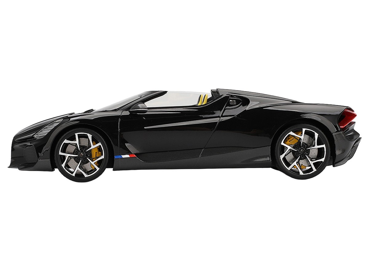 BUGATTI W16 MISTRAL BLACK 1/18 MODEL CAR BY TOP SPEED TS0597 | eBay