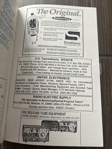 Vintage Collins Journal Radio Magazine Tom 3 Wydanie 1 - Zdjęcie 7 z 8