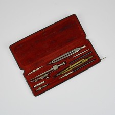 Boîte À Compas Vintage - Ancien Compas - 150