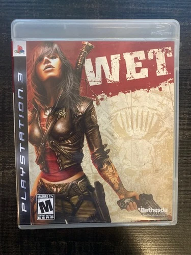 Playstation 3  WET Game CIB Mint Disc and Manual 2009 Bethesda