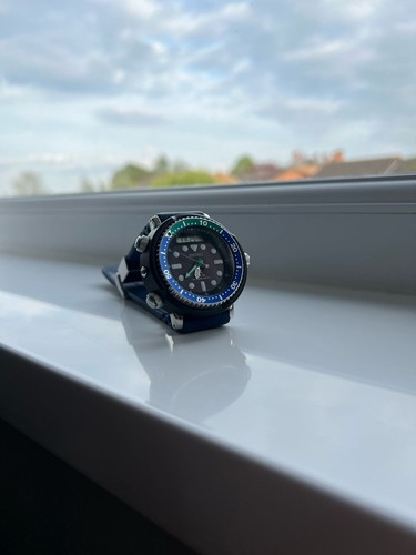 Seiko Men's Prospex Tropical Lagoon Watch SNJ039P1 Blue Green Limited Edition