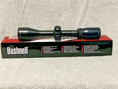 【希少】Bushnell Trophy 3-9x40 スコープ Bushnell Trophy 3-9x40 Rifle Scope Matte Black DoA Reticle 733948B
