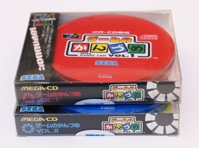 SEGA Games Can Volume 1 & 2 Set - Sega Mega CD JP Japan NTSC-J - Used