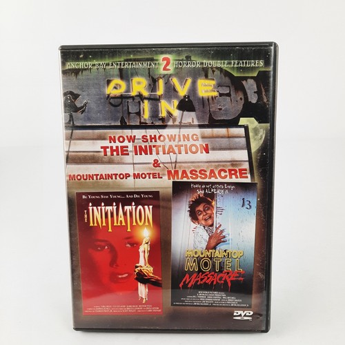 The Initiation/Mountaintop Motel Massacre Double Feature (DVD, 2003