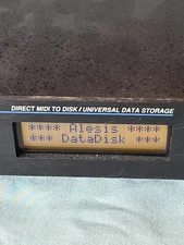 Alesis Datadisk Midi File / Sequence Player Data Bank/ NO AC Adapter/WORKS 