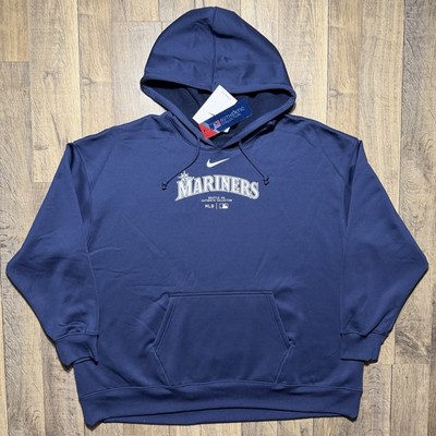 Nike Seattle Mariners Authentic Collection Practice Performance Pullover Hoodie