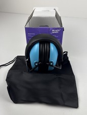 Kids Youth Hearing Protection Earmuffs-Noise Reduction-Blue-Adjustable