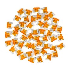 50 pcs 5A Amp ATM Low Profile Fuse Mini Micro Blade Circuit 2 Leg GM Car Audio
