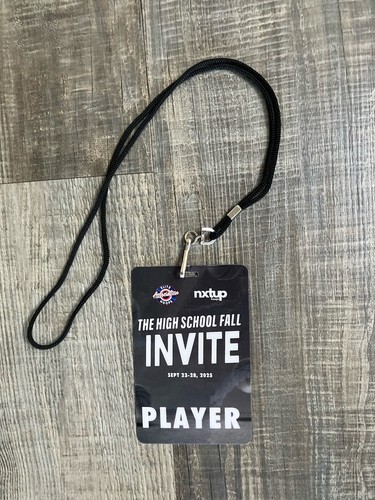 NXTUP Hoops Puma Basketball Showcase Lanyard 2025