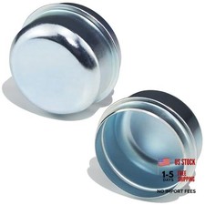 2pcs 1.98'' Trailer Axle Dust Caps, Trailer Hub Bearing Dust Cap Cup Wheel