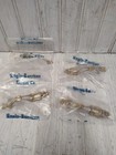 4 New Solid Brass Cabinet Drawer Pull Handles Keyhole Anglo American Brass — photo 10