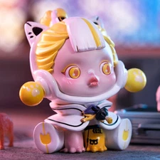Pet Cat POP MART Skullpanda City of Night Series Blind Box Confirmed FigureToy