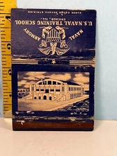 U.S. Naval Training School Naval Armory Billboard Matchbook