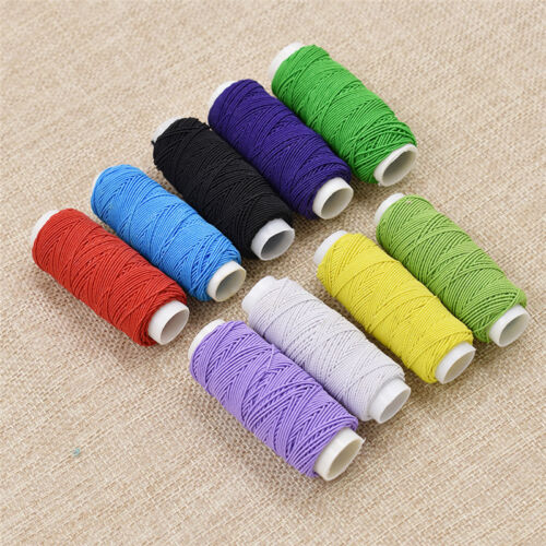 Set of 10 Elastic Sewing Thread  for Clothes Making Multipurpose Tools Supply - Picture 1 of 12