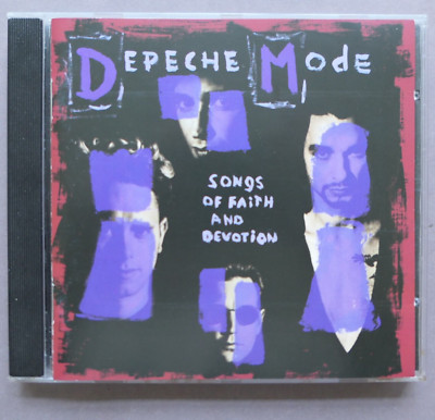 DEPECHE MODE  Songs Of Faith And Devotion First edition CD INT 846.888  top EX