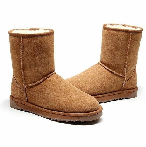 Tasman UGG Short Classic Boots,AU MADE100%AuPremium double face Sheepskin Unisex - Picture 9 of 37