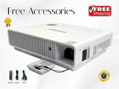 Casio XJ-M141 - DLP Projector 4K Laser/LED Hybrid 2500 Lumens 2160p PC 3D Ready