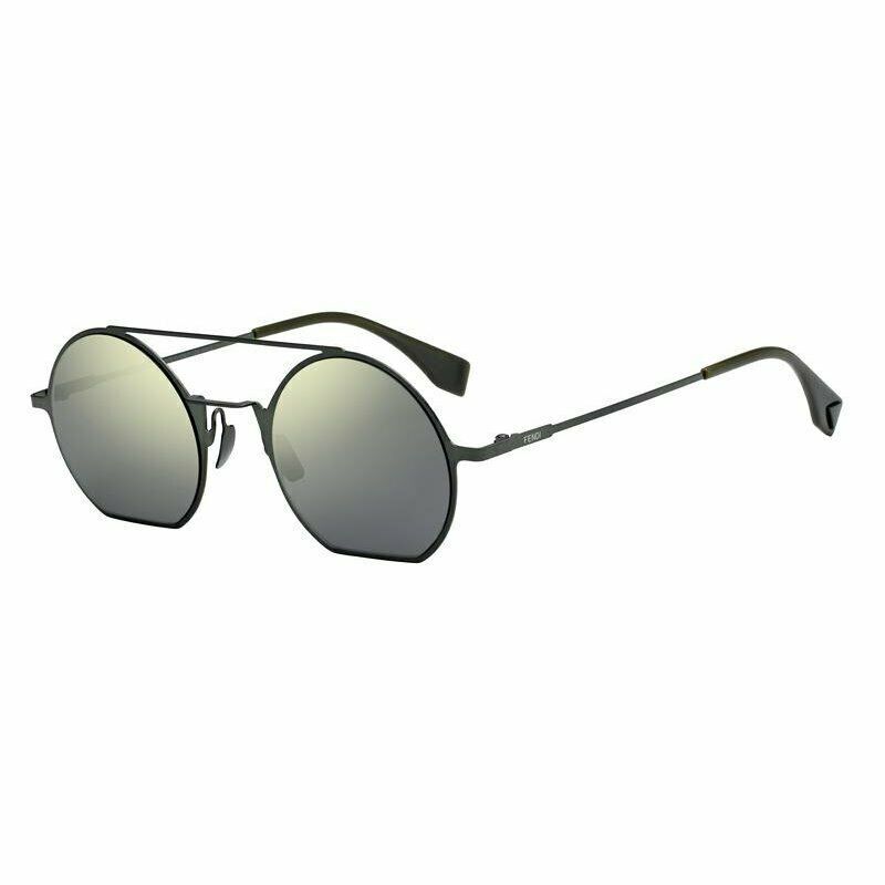 Fendi Sunglasses FF 0291/S 1EDQU 48-22-140 Green / Yellow  display picture 1