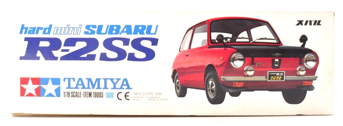 TAMIYA EUROPE GMBH 1/18 SUBARU R2SS 限定品 1/18 Subaru R-2Ss Limited Edition / Tamiya USA