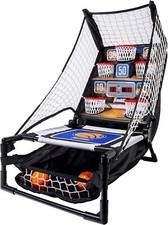 Tabletop Basketball Arcade Game with Electronic Scoreboard for 2 Players