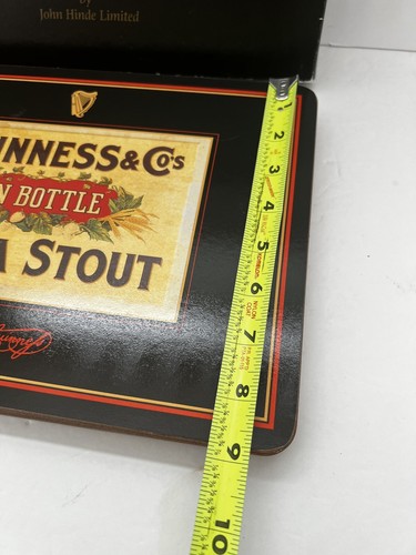 Vtg Bar Irish Pub Tablemats - Guinness & Co Extra Stout - John Hinde - Set Of 6 - Picture 6 of 8