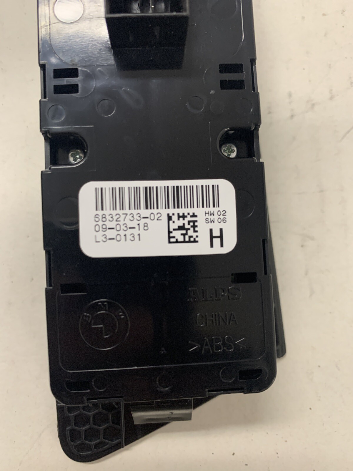 2018 BMW M5 OEM Window Mirror Sunshade Control Panel 6832733 | eBay