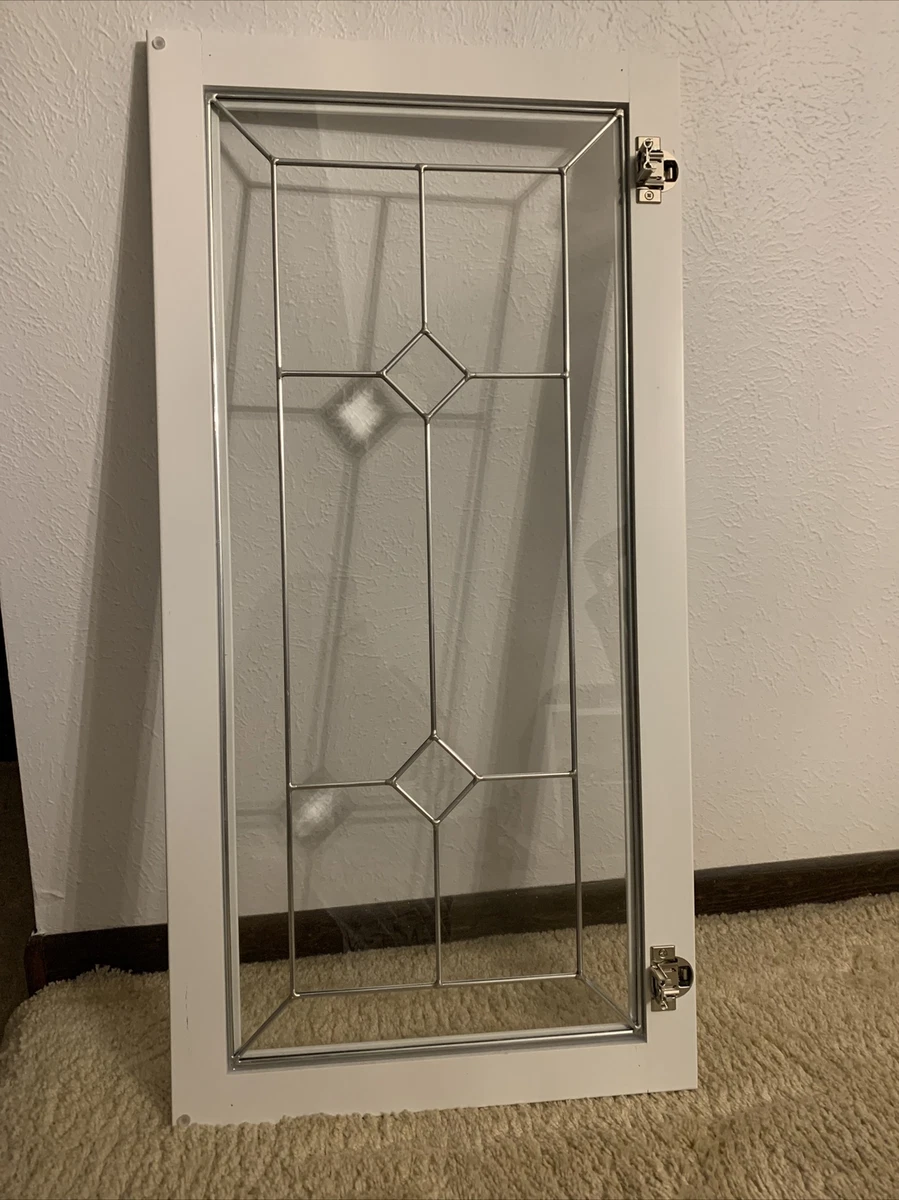 Kraftmaid glass shop cabinet doors