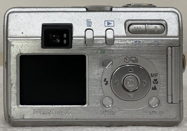 Pentax Optio S40 4MP Digital Camera - WORKS, PLEASE READ | eBay