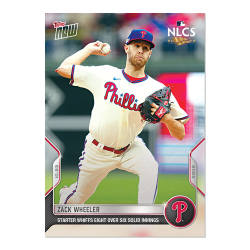 2022 Topps Now 1124 Zack Wheeler