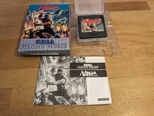 ebay® Auktion 156244937662 | Ninja Gaiden Sega Game Gear komplett Cib OVP Thumbnail of ebay® auction 156244937662 | Ninja Gaiden Sega Game Gear komplett Cib OVP