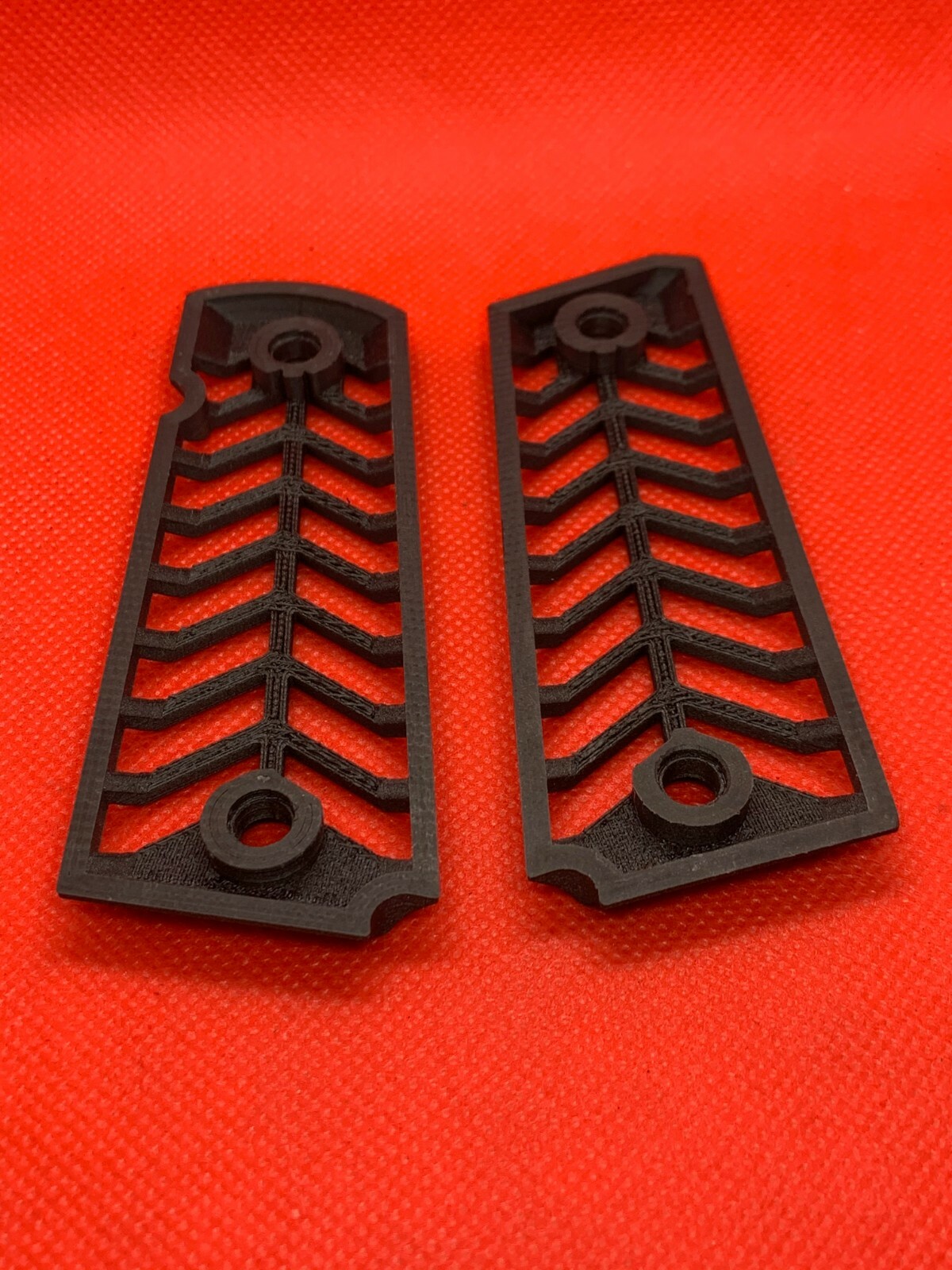 1911 CARBON FIBER SKELETON RIB CAGE GRIPS eBay