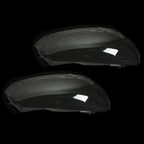 Pair Front Headlight Lens Cover Lampshade For VW Golf MK6 2010-2013 Cap Clear - Picture 9 of 10