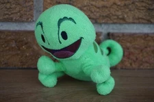 PLUSH Disney Princess RAPUNZEL Just Play Pascal Chameleon Pet Doll Toy 5" Green
