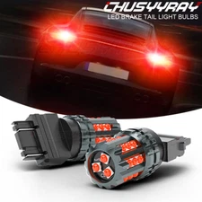 2x LED Brake Stop Tail Light Bulbs 3157 Red For Ram 1500 2500 3500 2011-2019